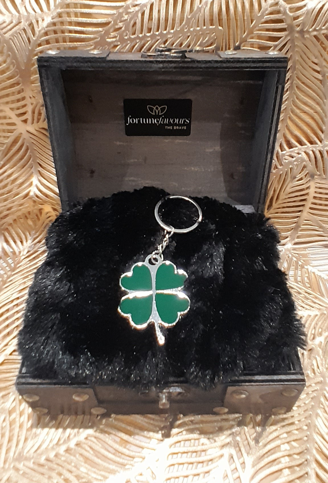 Four Leaf Clover Keyring