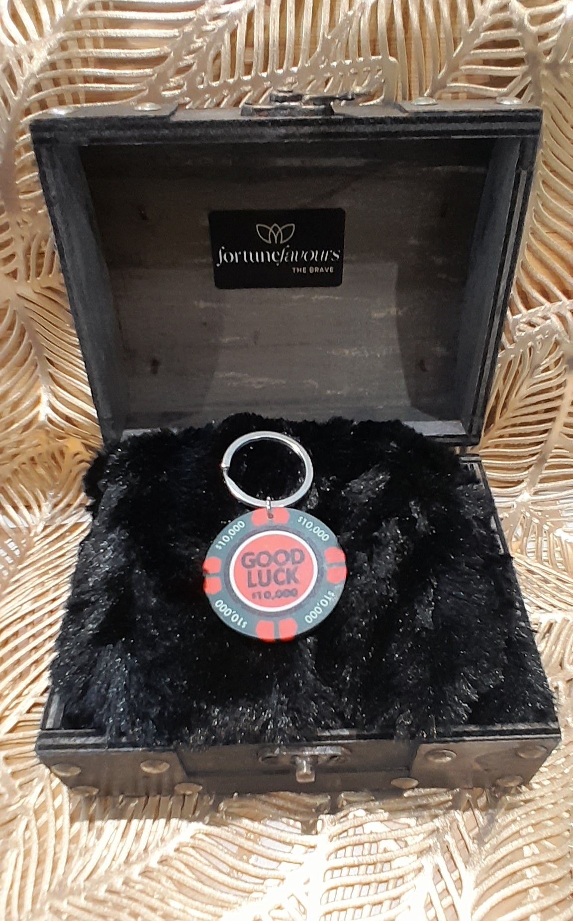 Poker Chip Keyring