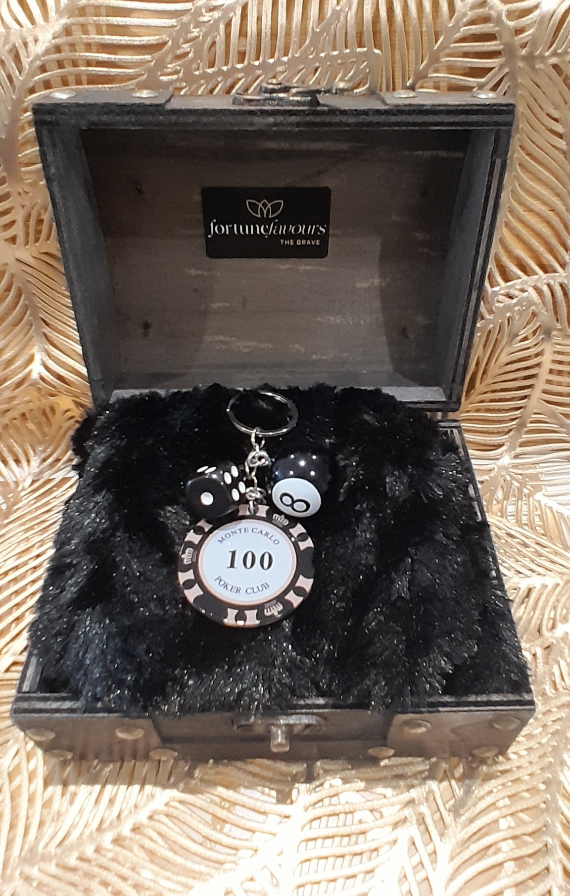 Poker Chip Keyring