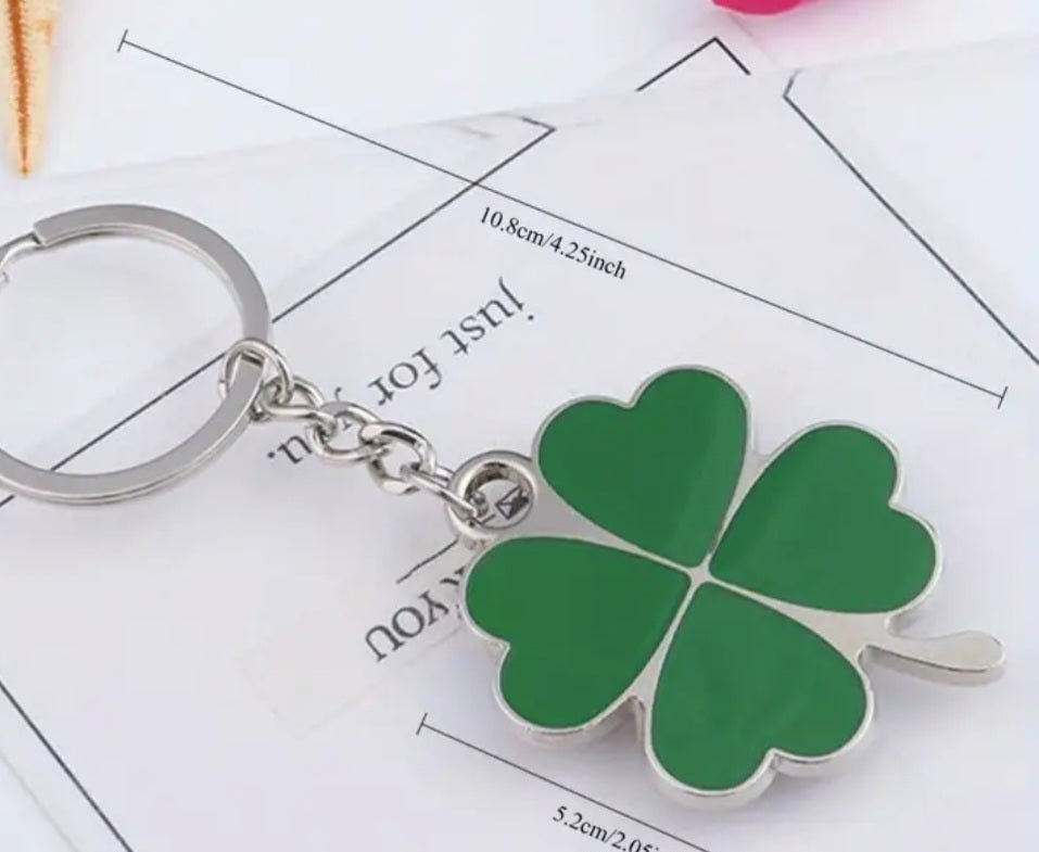 Four Leaf Clover Keyring